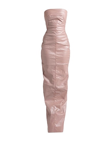 RICK OWENS Denim dress Antique rose 91% Cotton, 6% Elastomultiester, 3% Rubber