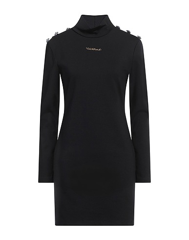 ODI ET AMO Sheath dress Black 50% Polyester, 40% Cotton, 10% Elastane