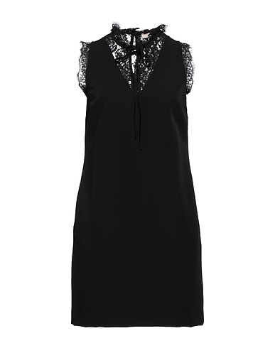 LIU •JO Sheath dress Black 88% Polyester, 12% Elastane