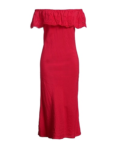 120% LINO Vestito midi Porpora 100% Lino