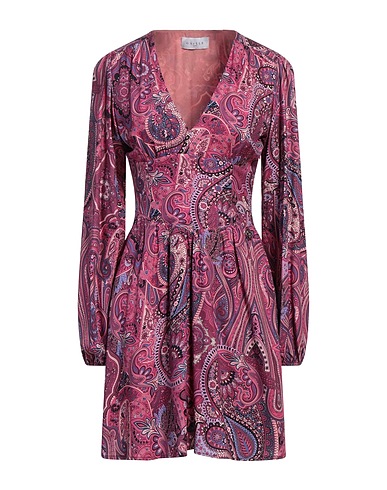 GAëLLE Paris Kurzes Kleid Malve 100% Polyester