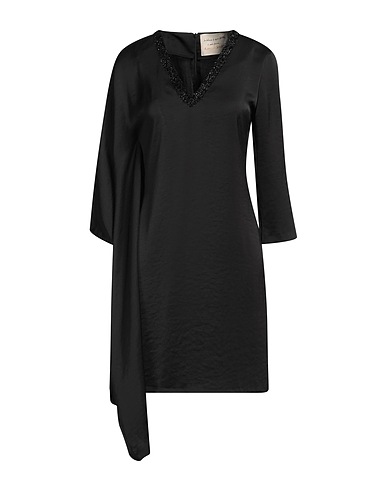 ALESSIA SANTI Short dress Black 100% Polyester, Polyamide