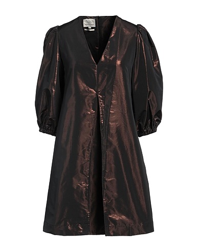 ALESSIA SANTI Robe courte 87% Polyester, 13% Fibre métallique