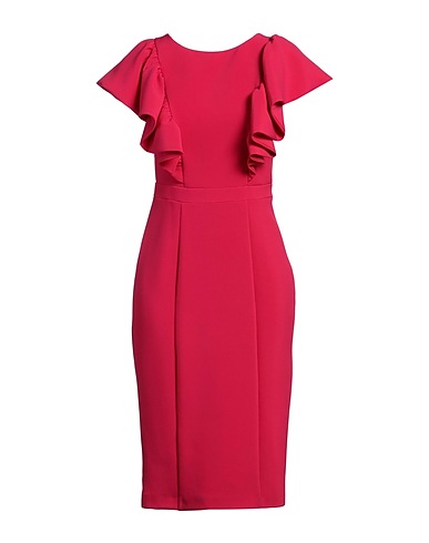 & ME UNLIMITED Midi dress Garnet 94% Polyamide, 6% Elastane