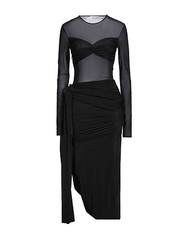 BLUMARINE Robe mi-longue 77% Polyamide, 23% Élasthanne