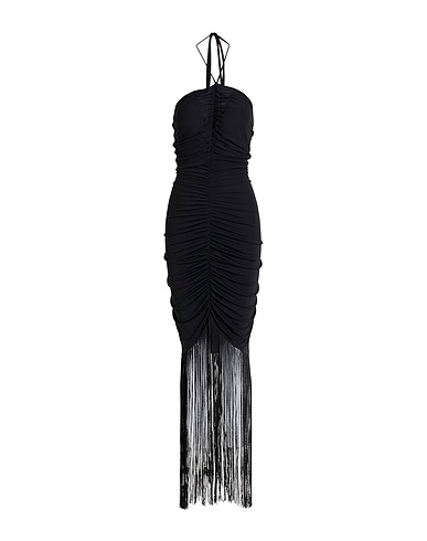 THE ANDAMANE Elegant dress Black 95% Polyester, 5% Elastane
