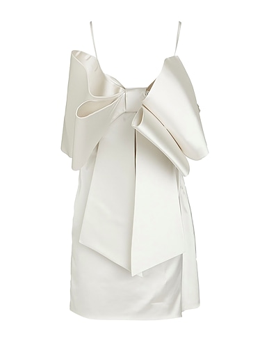 MACH & MACH Elegant dress Light grey 75% Acetate, 22% Polyamide, 3% Elastane