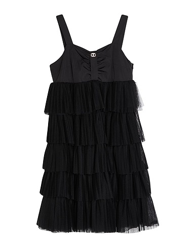 TWINSET Dress Black 100% Polyester