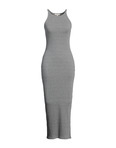 RAG & BONE Long dress Grey 48% Cotton, 48% Polyester, 4% Elastane