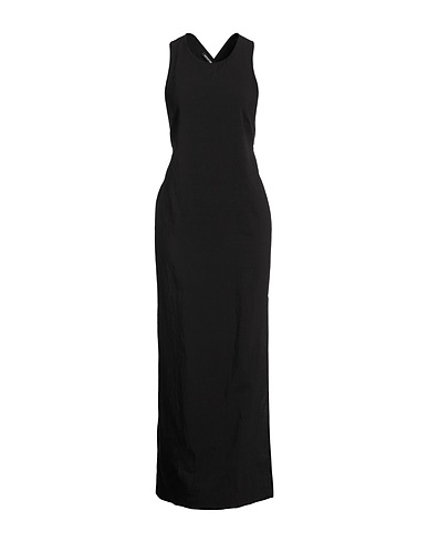 DEPARTMENT 5 ロングワンピース・ドレス ブラック ポリウレタン® 89% / ナイロン 11%