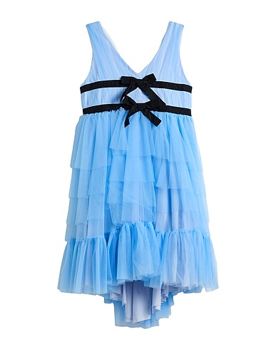 MISS GRANT Vestito Azzurro 100% Poliammide, Cotone