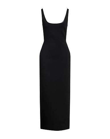 BOTTEGA VENETA Long dress Black 82% Viscose, 17% Polyamide, 1% Elastane