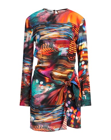 MOSCHINO JEANS Short dress Orange 100% Viscose