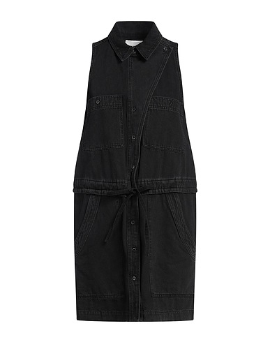 MARANT ÉTOILE Denim dress Black 100% Cotton