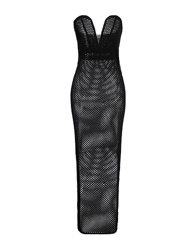 LANEUS Elegant dress Black 100% Cotton