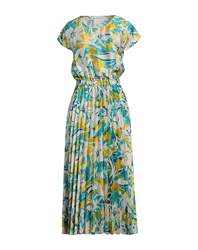 CARACTÈRE Midi dress Turquoise 100% Polyester
