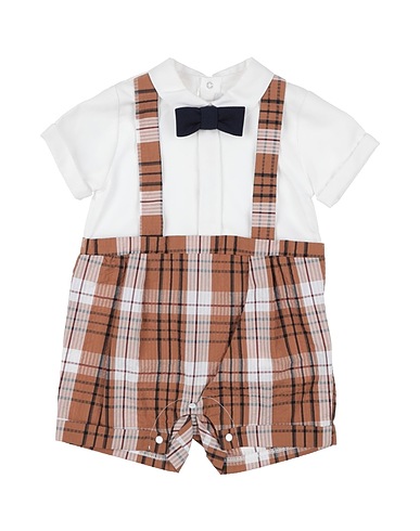LE BEBÉ Tutina Baby  Bianco 100% Cotone