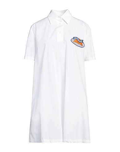 OPENING CEREMONY Short dress White 100% Cotton, Polyester