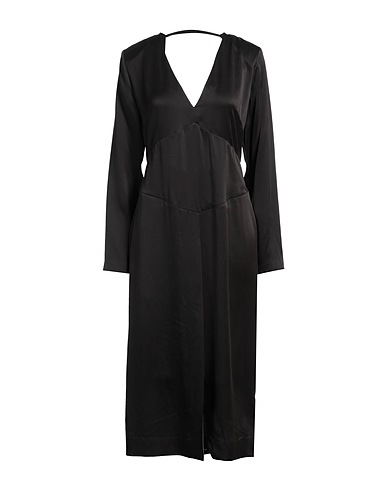 EQUIPMENT Midi dress Black 100% Silk