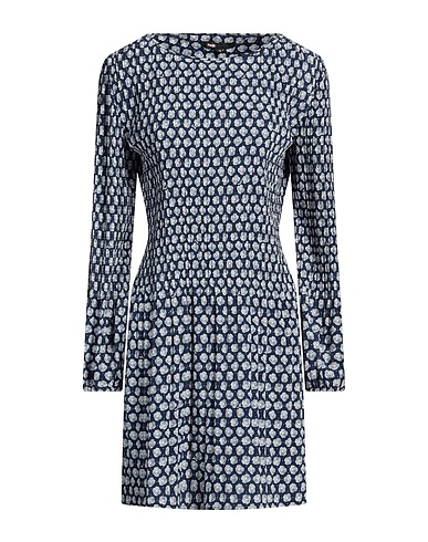 MAJE Pleated dress Midnight blue 100% Polyester