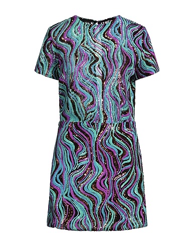 MAJE Elegant dress Turquoise 100% Polyester