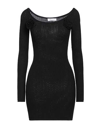 BLUMARINE Sheath dress Black 72% Viscose, 28% Polyester