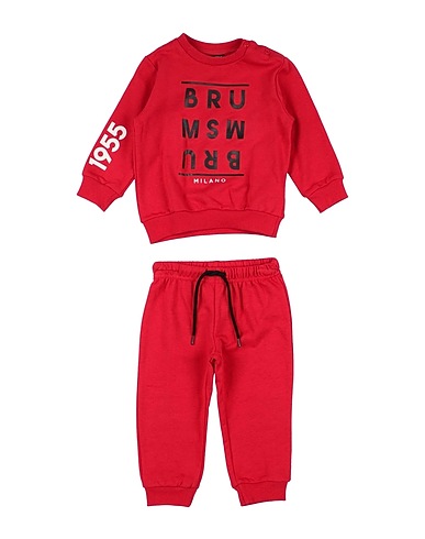 BRUMS Completo Baby  Rosso 76% Cotone, 24% Poliestere