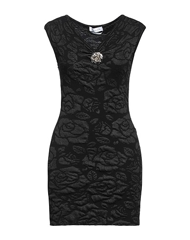 BLUMARINE Sheath dress Black 63% Polyester, 37% Viscose