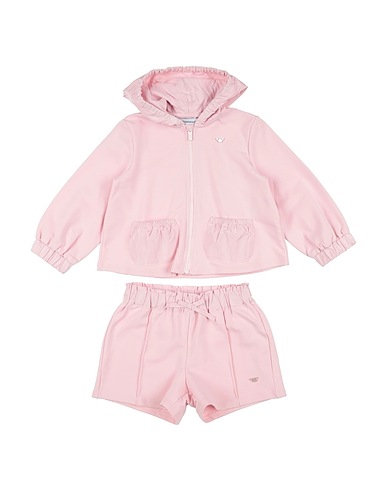 EMPORIO ARMANI Baby co-ord  Light pink 94% Cotton, 6% Elastane, Polyester