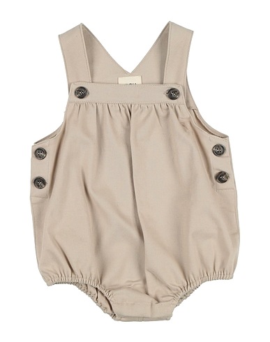 DOUUOD Grenouillère bébé  Sable 97% Coton, 3% Élasthanne