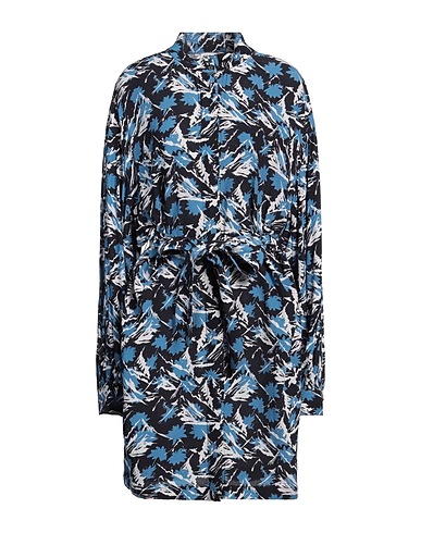 ATTIC AND BARN Shirt dress Black 100% Viscose