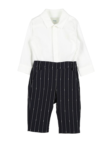 FENDI Baby co-ord  White 74% Wool, 26% Polyester
