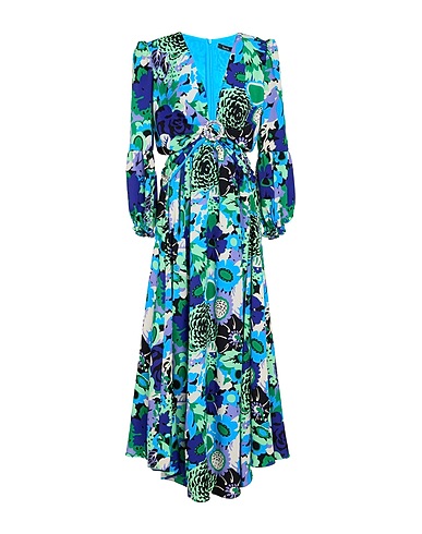 HANITA Long dress Azure 100% Polyester