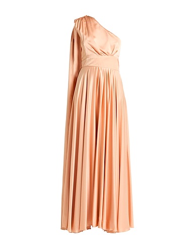 ALMA SANCHEZ Robe asymétrique Sable 100% Polyester