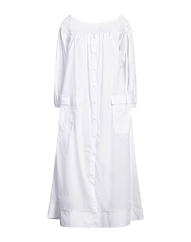SOUVENIR Midi dress White 100% Cotton