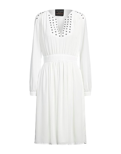 ALESSIA SANTI Midi-Kleid Weiß 100% Polyester