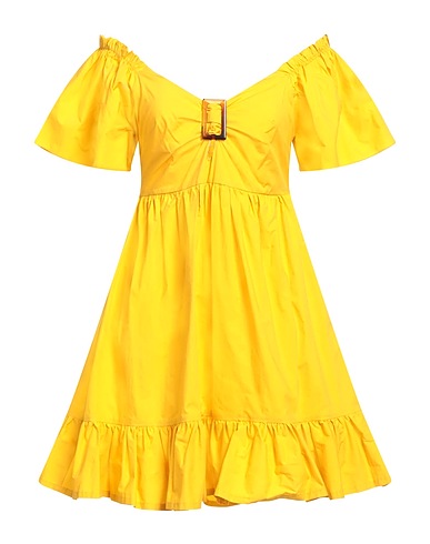 PIETRONILLA Kurzes Kleid Ringelblume 100% Baumwolle