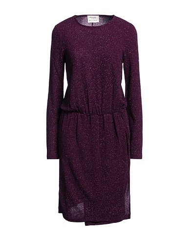 ALESSIA SANTI Midi dress Plum 95% Polyester, 5% Elastane