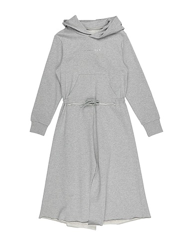 MM6 MAISON MARGIELA ワンピース＆ドレス グレー コットン 100% / ポリウレタン