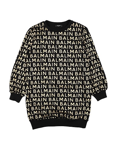 BALMAIN Dress Black 100% Cotton, Elastane