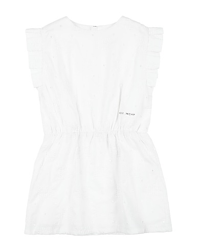 GIVENCHY Kleid Weiß 100% Baumwolle