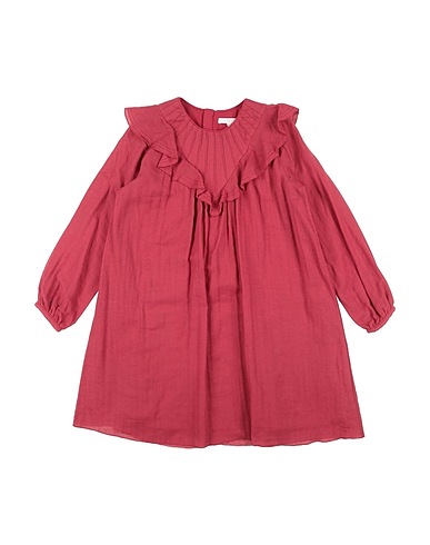 CHLOÉ Dress Brick 100% Cotton