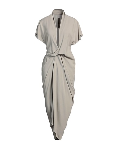 RICK OWENS Vestito elegante Grigio chiaro 84% Viscosa, 16% Acetato