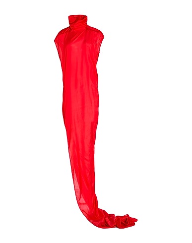 RICK OWENS Elegant dress Red 100% Silk