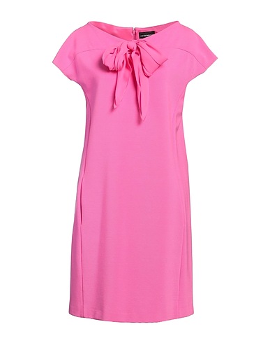 EMPORIO ARMANI Short dress Pink 74% Viscose, 23% Polyamide, 3% Elastane