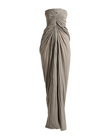 RICK OWENS Elegant dress Grey 100% Cotton