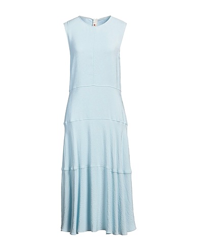 MARNI Midi dress Sky blue 100% Viscose