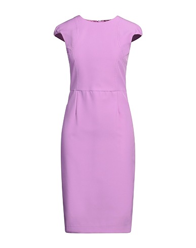 TAGLIATORE 02-05 Midi dress Lilac 92% Polyester, 8% Elastane