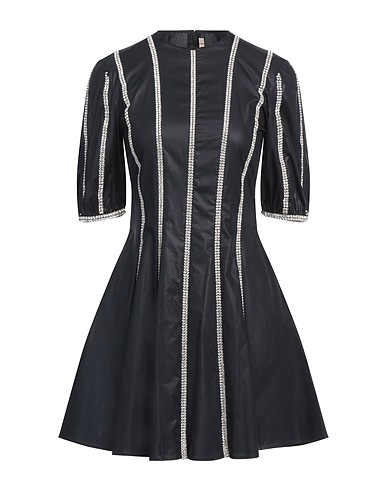 CHRISTOPHER KANE Short dress Black 100% Cotton, Glass