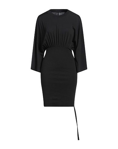 DRKSHDW by RICK OWENS Office dress Black 100% Cotton